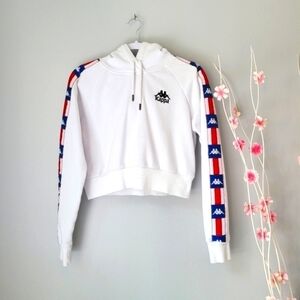 KAPPA LA Berry Cropped Hoodie